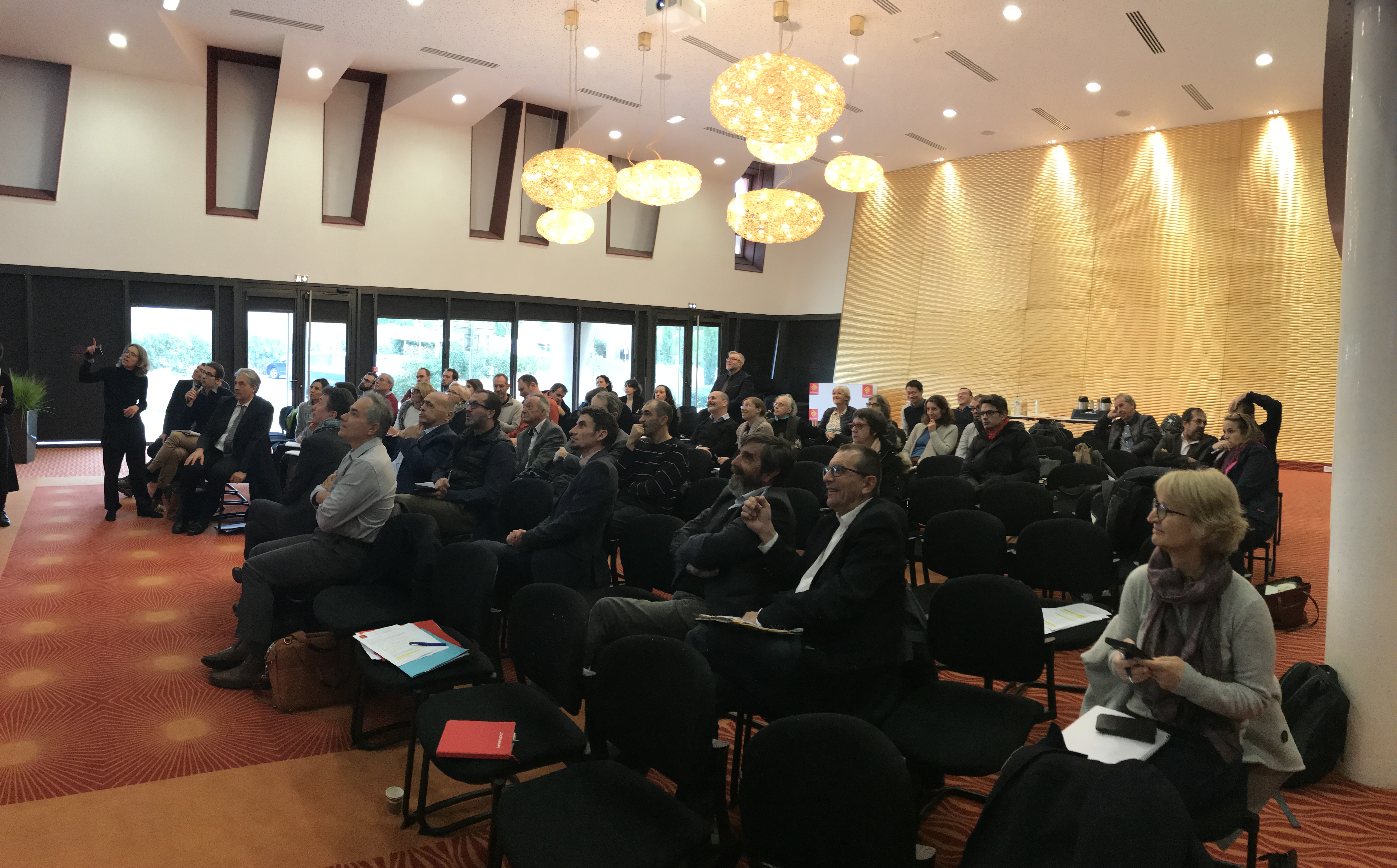 Photo : Salle - Instance concertation Aqua Domitia, 18.12.2018